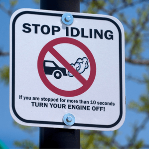 10 Second Rule vehicle idling