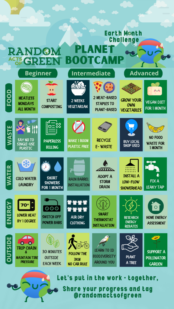 earth day challenge 2022