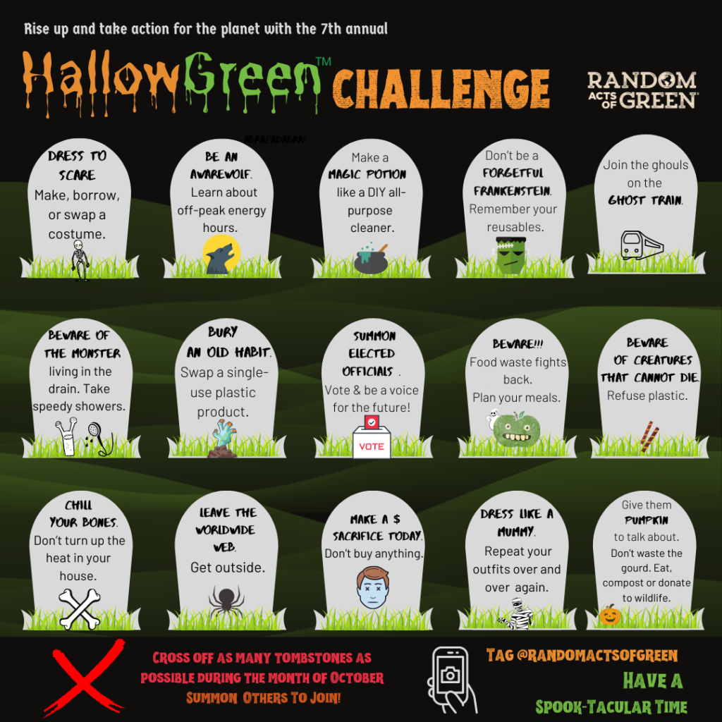 Hallowgreen challenge