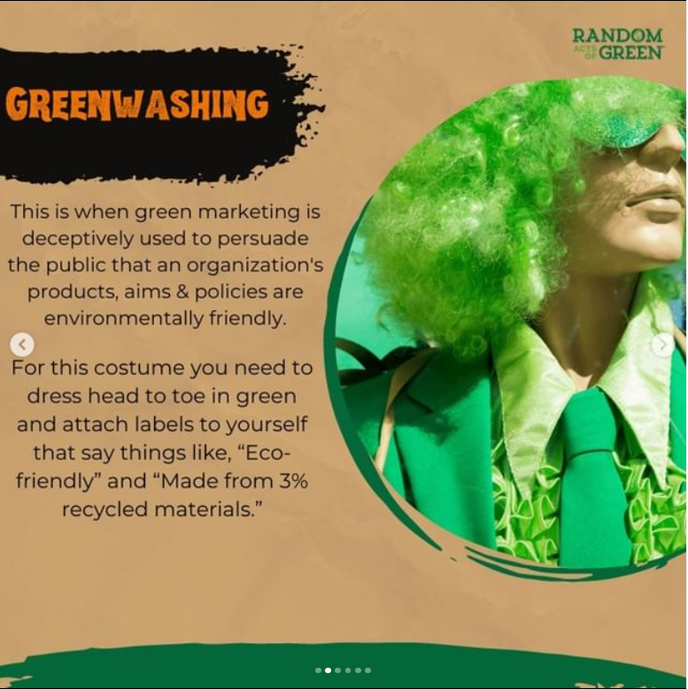 environmentalist costume